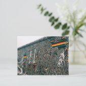 Berlin: Wände und Gesichter Postkarte (Stehend Vorderseite)