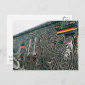 Berlin: Wände und Gesichter Postkarte (Vorne/Hinten)