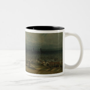 Berlin-Wasserwerk, c.1860 Zweifarbige Tasse