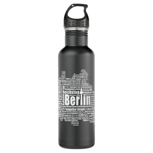 Berlin-Wolke Trinkflasche (Vorderseite)