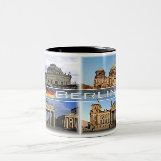 Berlin - zweifarbige tasse (Mittel)