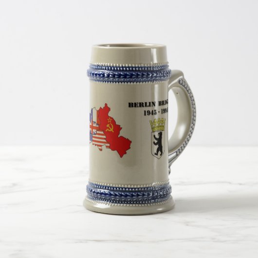 BerlinBrigade Stein (Ausgabe 1945-1994) Bierglas (VorderseiteRechts)