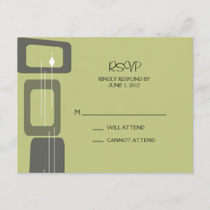 Berliner Antwortkarte: Limon RSVP Karte