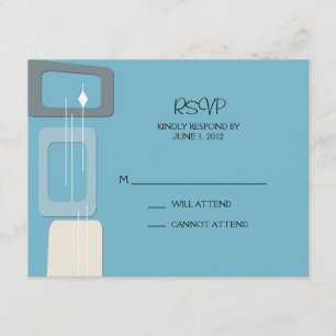 Berliner Antwortkarte: Pool RSVP Karte