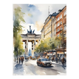 Berliner Aquarellkunst Fotodruck