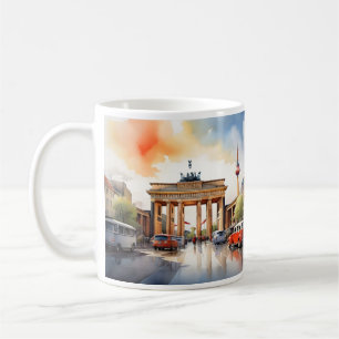 Berliner Aquarellkunst Kaffeetasse