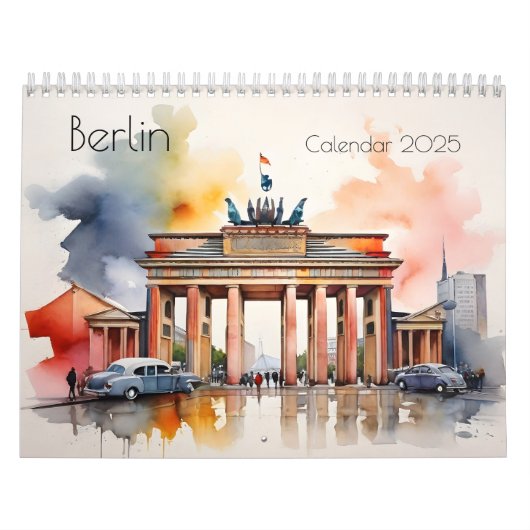Berliner Aquarellkunst Kalender (Titelbild)
