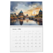 Berliner Aquarellkunst Kalender (Jan 2026)