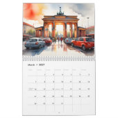 Berliner Aquarellkunst Kalender (Mär 2027)