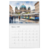 Berliner Aquarellkunst Kalender (Feb 2027)