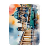 Berliner Aquarellkunst Magnet (Vertikal)