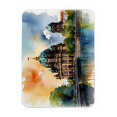 Berliner Aquarellkunst Magnet (Vertikal)
