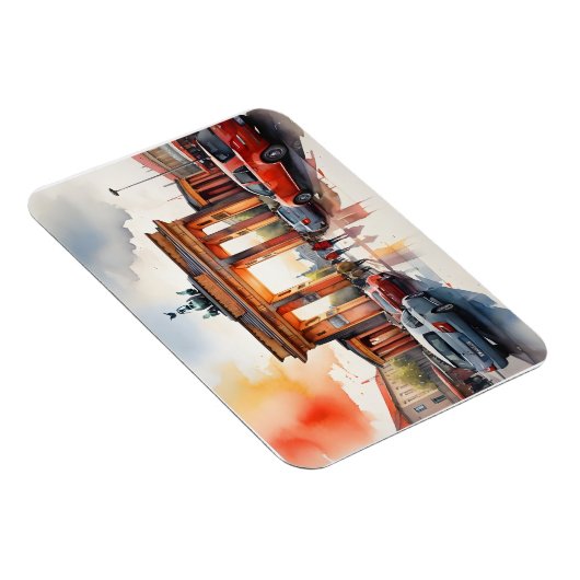 Berliner Aquarellkunst Magnet (Rechte Seite)