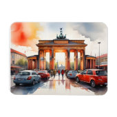 Berliner Aquarellkunst Magnet (Horizontal)