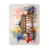 Berliner Aquarellkunst Magnet (Vertikal)