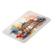 Berliner Aquarellkunst Magnet (Linke Seite)