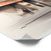 Berliner Aquarellkunst Poster (Ecke)