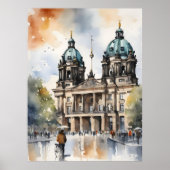 Berliner Aquarellkunst Poster (Vorne)