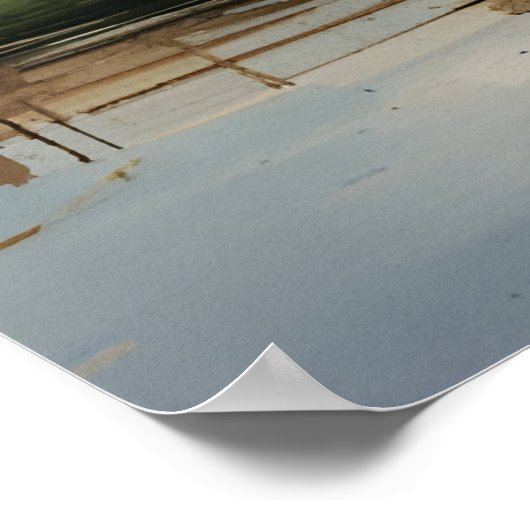 Berliner Aquarellkunst Poster (Ecke)