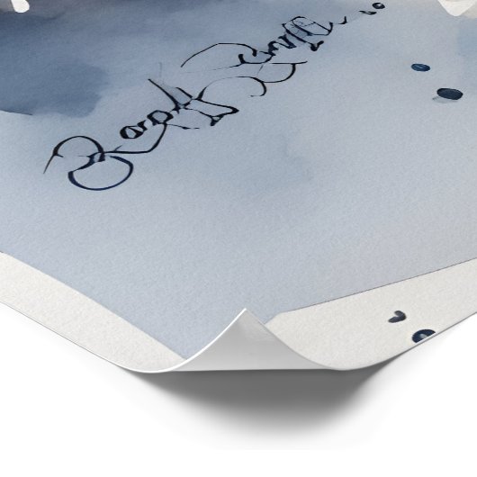 Berliner Aquarellkunst Poster (Ecke)