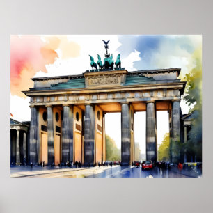 Berliner Aquarellkunst Poster