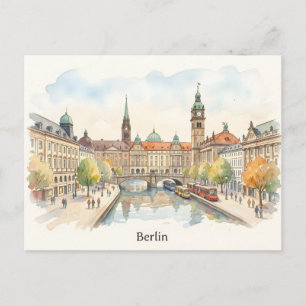 Berliner Aquarellkunst Postkarte