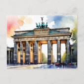 Berliner Aquarellkunst Postkarte (Vorderseite)