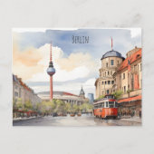 Berliner Aquarellkunst Postkarte (Vorderseite)