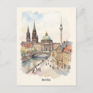 Berliner Aquarellkunst Postkarte
