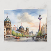 Berliner Aquarellkunst Postkarte (Vorderseite)