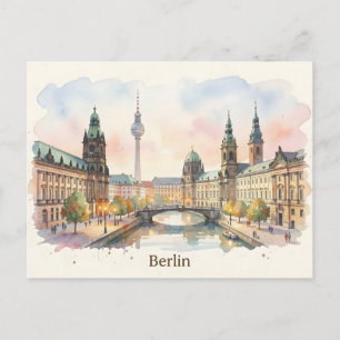 Berliner Aquarellkunst Postkarte