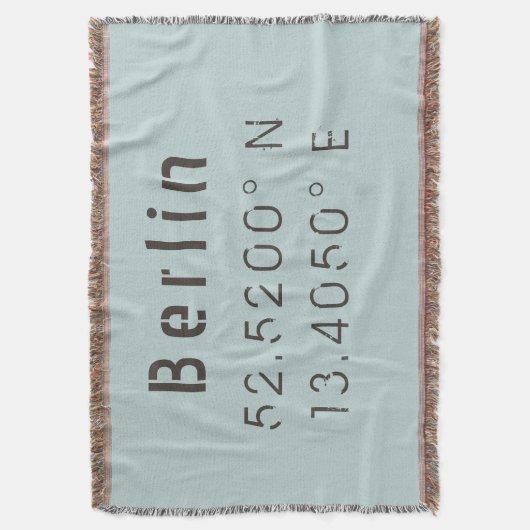 Berliner Breitengrad Decke (Vorderseite Vertikal)