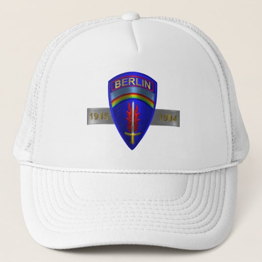Berliner Brigade Truckerkappe (Vorderseite)