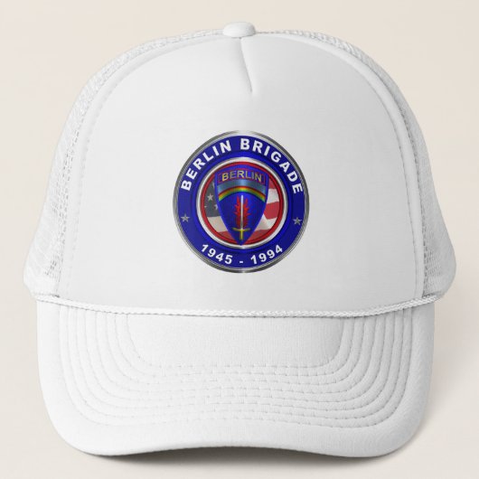Berliner Brigade Truckerkappe (Vorderseite)