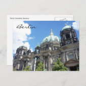Berliner Dame Postkarte (Vorne/Hinten)