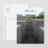 Berliner Denkmäler Postkarte (Vorne/Hinten)