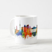 Berliner Deutschland Skyline Kaffeetasse (Vorderseite Links)