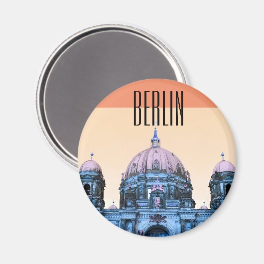 Berliner Dom (Berlin, Deutschland) Magnet (Vorderseite/Rückseite)