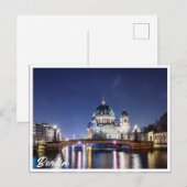 Berliner Dom, Berlin Postkarte (Vorne/Hinten)