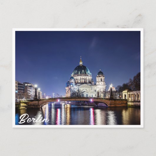 Berliner Dom, Berlin Postkarte (Vorderseite)