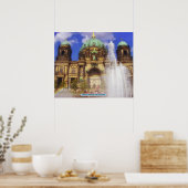 Berliner Dom, Deutschland Poster (Küche)