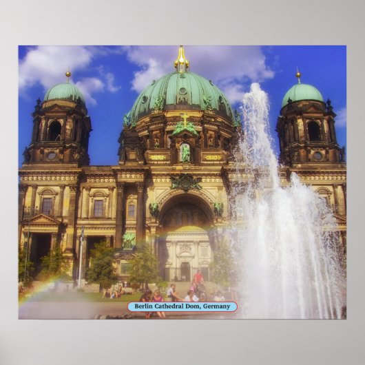 Berliner Dom, Deutschland Poster (Vorne)