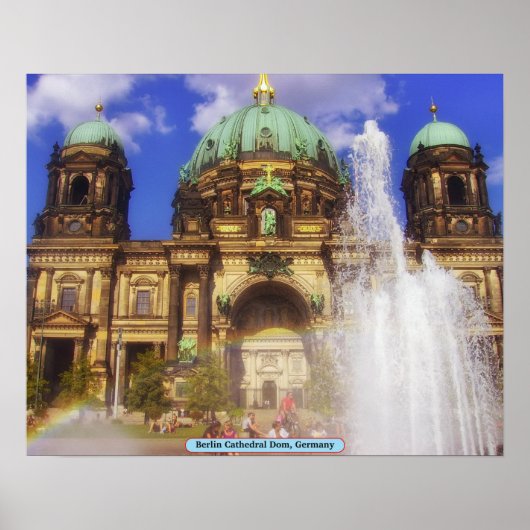 Berliner Dom, Deutschland Poster (Vorne)