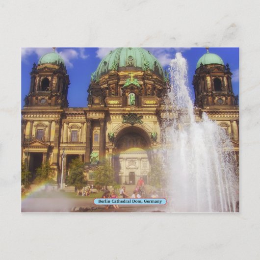 Berliner Dom, Deutschland Postkarte (Vorderseite)