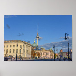 Berliner Dom, Fernsehturm, Deutschland Poster