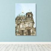 Berliner Dom Leinwanddruck (Insitu (Holzboden))