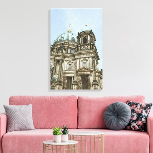 Berliner Dom Leinwanddruck (Insitu (Wohnzimmer))