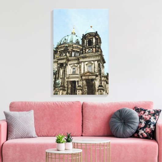 Berliner Dom Leinwanddruck (Insitu (Wohnzimmer))