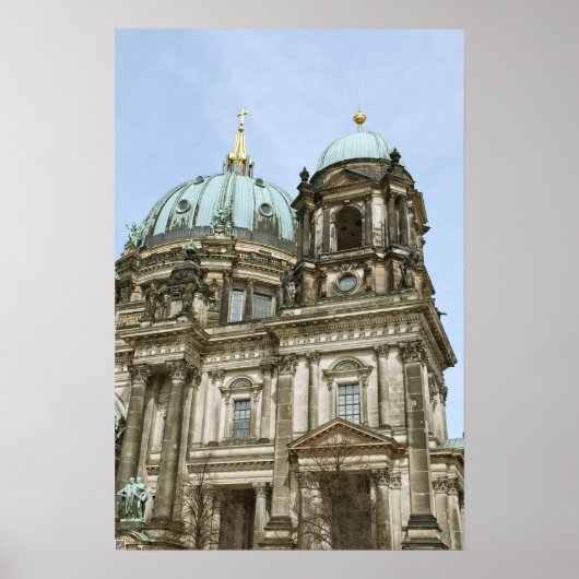 Berliner Dom Poster (Vorne)