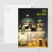 Berliner Dom Postkarte (Vorne/Hinten)